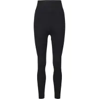 Falke Training Move Better Long vochtregulerend functioneel materiaal broek dames zwart - maat M