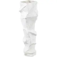 Ptmd - Vaas Kellie - Wit - 15.5x15x48cm