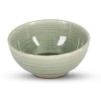 Salt & pepper Kom Cameo Green / Dark Brown 10,5 cm (Set van 4)