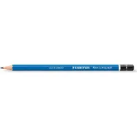 Staedtler Mars Lumograph, B, Blau, Hexagonal, Kunst, Grafische Zeichnung, Hobby, Büro, Schule, Techn