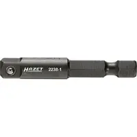 Hazet - 2238-1 Verbindungsteil 1/4 Zoll Antrieb 1/4 6.3 mm 50 1 St. 2238-1 Verbindingsdeel 1/4 inch Aandrijving 1/4 (6.3 mm) 50 mm 1 stuk(s)