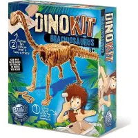 Buki Brachiosaurus Dino Kit - Graaf en Ondek Set - Incl Verzwaard Gereedschap - Met Refill Gips