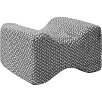 vidaXL Kniekussen Éénkleurig Grijs 26 x 21,5 x 15 cm Traagschuim