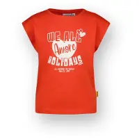 Vingino Girls Hamae T-shirt Breeze Red Size: 14 | T-shirts Outlet | kids | Rood