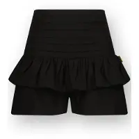 Vingino regular casual short zwart Korte broek Meisjes Katoen Effen - maat 152