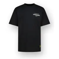 Vingino T-shirt Basic-Oversized Jongen Zwart 116