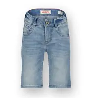 Vingino regular short light blue denim Korte broek Blauw Effen - maat 164