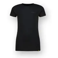 Vingino T-shirt zwart Jongens Stretchkatoen Ronde hals Effen - maat 158/164