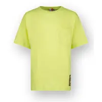 Vingino T-shirt limegroen Jongens Katoen Ronde hals Effen - maat 164
