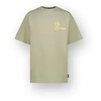 Vingino T-shirt met backprint groen Jongens Katoen Ronde hals Backprint - maat 164