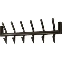 Fraaai - Forest kapstok 2x6 haken - bruin