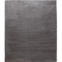 TT Home Hoogpolig tapijt slaapkamer imitatiebont pluizig konijnenbont imitatie 140 x 200 cm Rechthoek 140 x 200 cm Rechthoek grijs