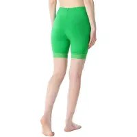 Bellivalini BLV-BLV50-216-LE Dames Leggings - Sport - Vrijetijdsbroek - Kort - Viscose - Sporbroek - Yogabroek - Groen - XXL