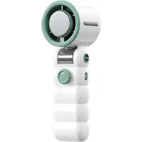 VHV - Ventilator - 4500mAh USB oplaadbaar, 180 graden verstelbaar wit model voor reizen en warm weer