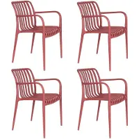 Housecraft living tuinstoel Amae (set van 4)