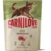 Carnilove True Fresh Cat Dry Duck for Sterilised Adult All Breeds 400 g