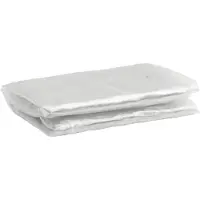 vidaXL Doorzichtig afdekzeil met ogen 2x2 m PVC