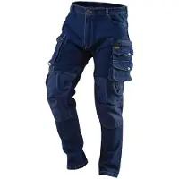 Neo Werkbroek, Spodnie robocze (Spodnie robocze DENIM, wzmocnienia na kolanach, rozmiar XXL) (XXL)