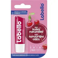 Labello 4x Labello Lippenbalsem Blister Cherry Shine
