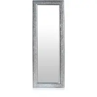 Casa Chic Norwich spiegel houten lijst 130 x 45 cm mozaïek-design