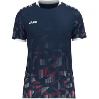 Jako Sonic Shirt Korte Mouw Kinderen - Marine / Rood / Wit | Maat: 128
