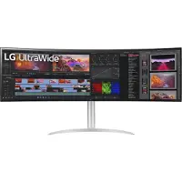 LG 124,5 cm (49") Monitor 49BQ95C-W.AEU Zwart