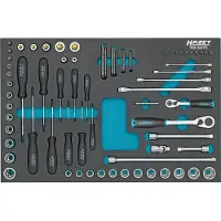 Hazet 163-53/75 Handwerker Gereedschapsset 75-delig