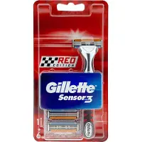 Gillette Sensor 3 Scheermes Red Edition - 6 Mesjes