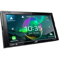 JVC KW-M875DBW Autoradio met scherm Android Auto, Aansluiting voor stuurbediening, Apple CarPlay, Bluetooth handsfree, DAB+ tuner