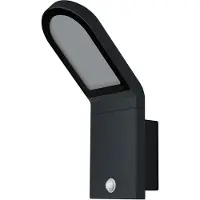 Osram HOMELIGHTING ENDURA Style Wall Sensor IP54 12W Dark Gray 4099854453939 LED-buitenlamp (wand) LED
