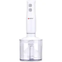 Alpina Staafmixer Set - Handmixer met Hakmolen, Pureerstaf en Garde - Elektrische Mixer en Blender 400W - Wit