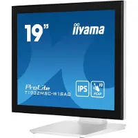 Iiyama ProLite T1932MSC-W1SAG - Écran LCD - 19" - écran tactile - 1280 x 1024 - IPS - 250 cd/m² - 1000:1 - 14 ms - HDMI, VGA, DisplayPort - haut-parleurs - blanc mat