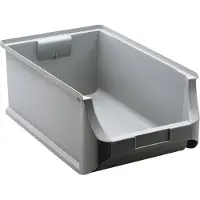 Allit 456225 Aufbewahrungsbox Aufbewahrungskorb Grau Rechteckig Polypropylen (PP)