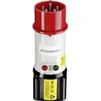 Gossen metrawatt A3-16 Meetadapter CEE-stekker 16 A 5-polig - Bus 4 mm