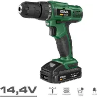 Koma Tools Boormachine met schroeffunctie, , 22 Nm