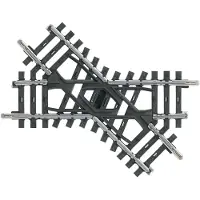 Märklin H0 K-rails (zonder ballastbed) 2258 Kruising 90 mm 1 stuk(s)