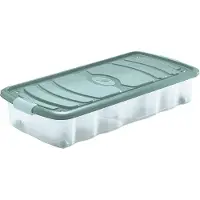 Mondex Opbergbox met deksel, merk , gemaakt van polypropyleen, inhoud 31 liter, afmetingen 79 x 39 x 16 cm