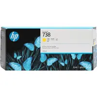 HP Inktcartridge 738 (676M8A) Geel Hoge capaciteit