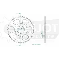 Esjot tandwiel voor motor ktm 390 duke 2013 tot 2021 45 dts p520