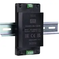MEAN WELL DDRH-30-12DR DIN-rail DC/DC-converter 12 V/DC Aantal uitgangen:1 x Inhoud 1 stuk(s)
