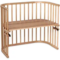 Babybay Co-sleeper Maxi Natuur Gelakt | Maat: 51x89 cm