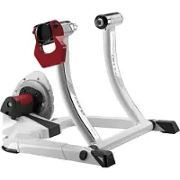 Elite Qubo Fluid Turbotrainer, zilver. Eén maat