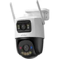 IMOU Cruiser Dual 2, 6MP, Beveiligings-IP-camera, Buiten, Bekabeld en draadloos, Voor montage aan het plafond, Wit, Kegelvormig
