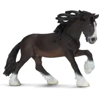 Schleich FARM WORLD Shire hengst - Speelfiguur - Kinderspeelgoed voor Jongens en Meisjes - 3 tot 8 jaar - 13734