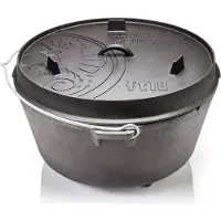Petromax gietijzeren pan Dutch Oven FT18 - 17,7 liter