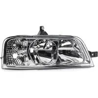 Depo KOPLAMP RECHTS MET KNIPPERLICHT H1 + H7 1650962 Van Wezel voor o.a. CITROEN, FIAT, PEUGEOT