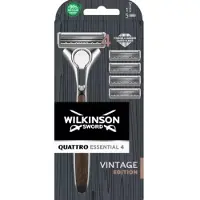 Wilkinson Sword - Quattro Titanium - Vintage Edition - Scheersysteem + 5 Scheermesjes
