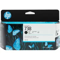 HP 738 (498N4A) Inktcartridge Zwart