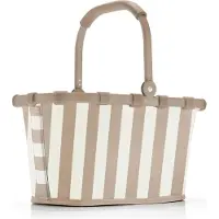 Reisenthel Carrybag Boodschappenmand Maat XS - 5L - Summerstripes Coffee Zand
