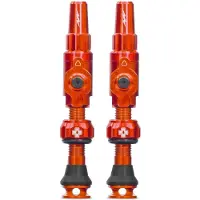 Muc Off - Tubeless Valves Big Bore Lite - Fietsventiel 35 mm, oranje